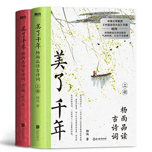《美了千年:楊雨品讀古詩詞》封麵