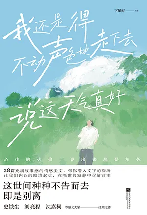 《我還是得不動聲色地走下去，說這天氣真好》封麵