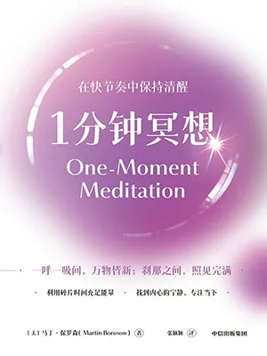 《1分鍾冥想：在快節奏中保持清醒》封麵
